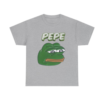Pepe Meme Unisex Heavy Cotton Tee