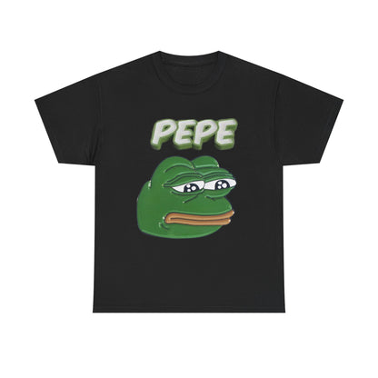 Pepe Meme Unisex Heavy Cotton Tee