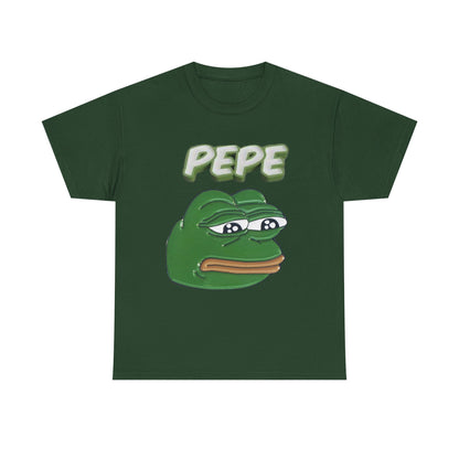 Pepe Meme Unisex Heavy Cotton Tee